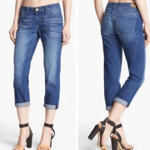 PAIGE Denim - PAIGE DENIM James Crop Jeans Aero Wash 29